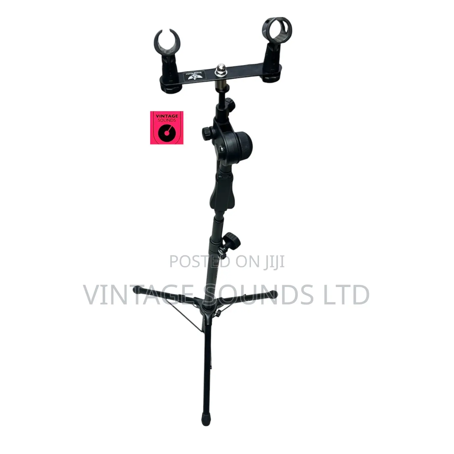 Boyong By-831 Dual-mic Swing Tripod Stand With Crossbar Extension