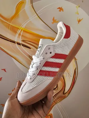 Adidas Samba Og Crystal White Preloved Red Sneakers