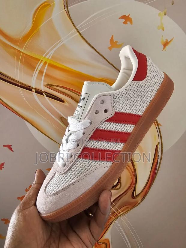 Adidas Samba Og Crystal White Preloved Red Sneakers - thumbnail 2