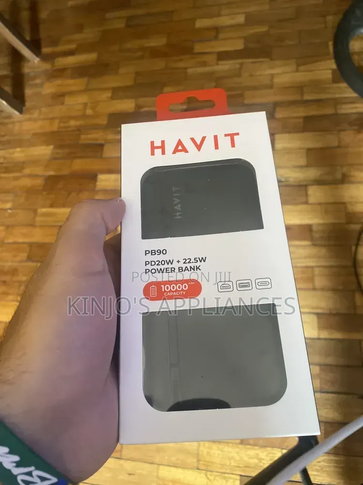 Havit Pb89 *10000mah* Power Bank *With Led Lights