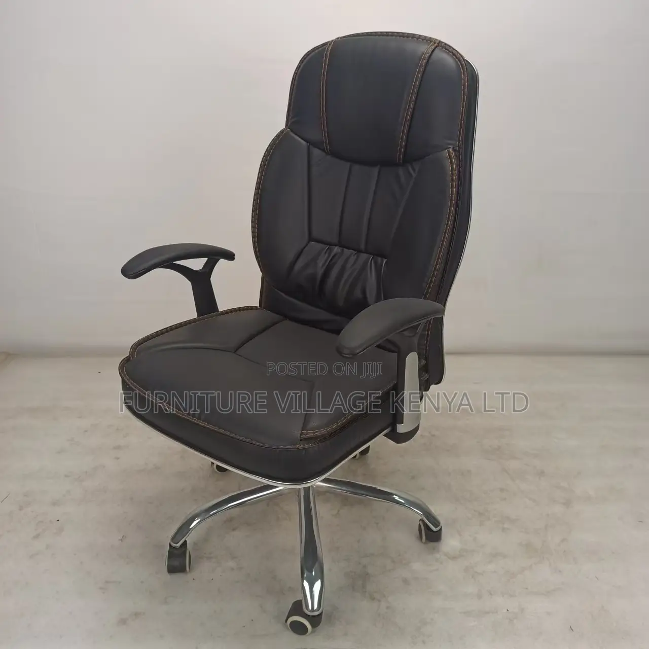 Revolving Executive Ergonomic Leather Chair
