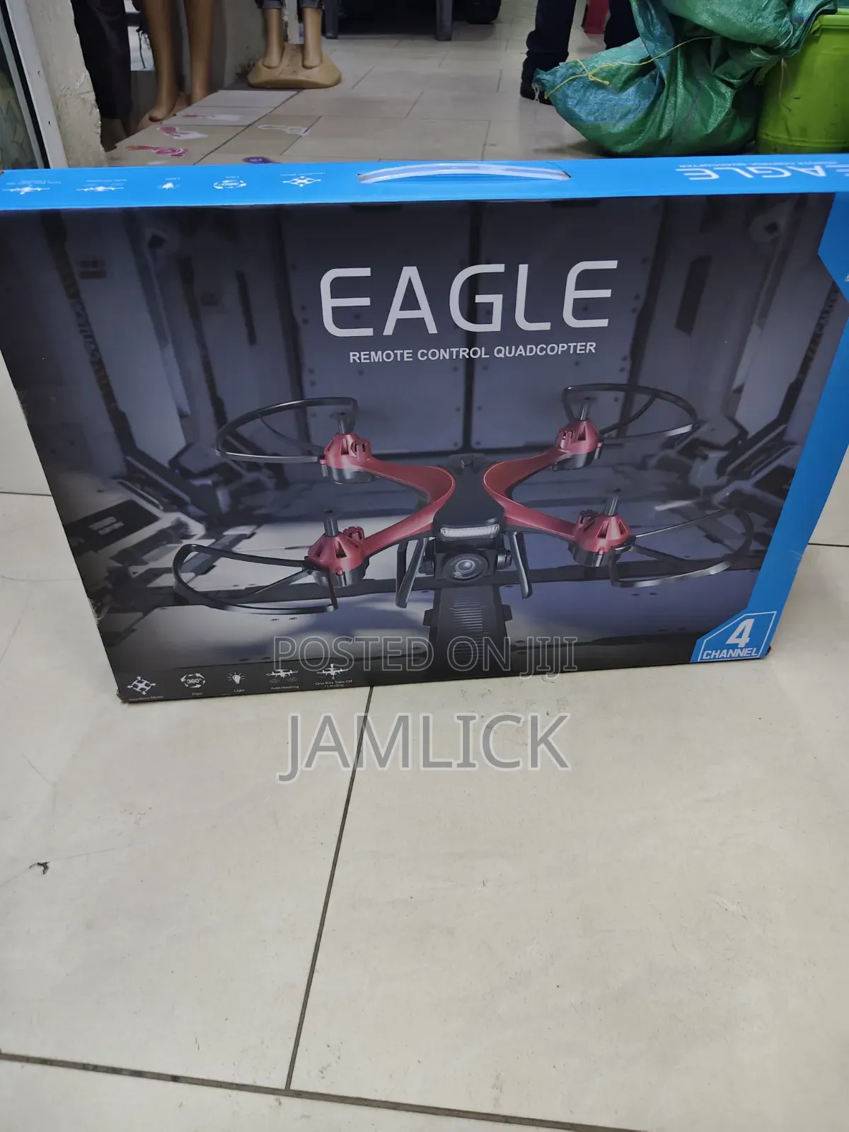 Performance Eagle Drone With Camera – Remote Controlled - Br