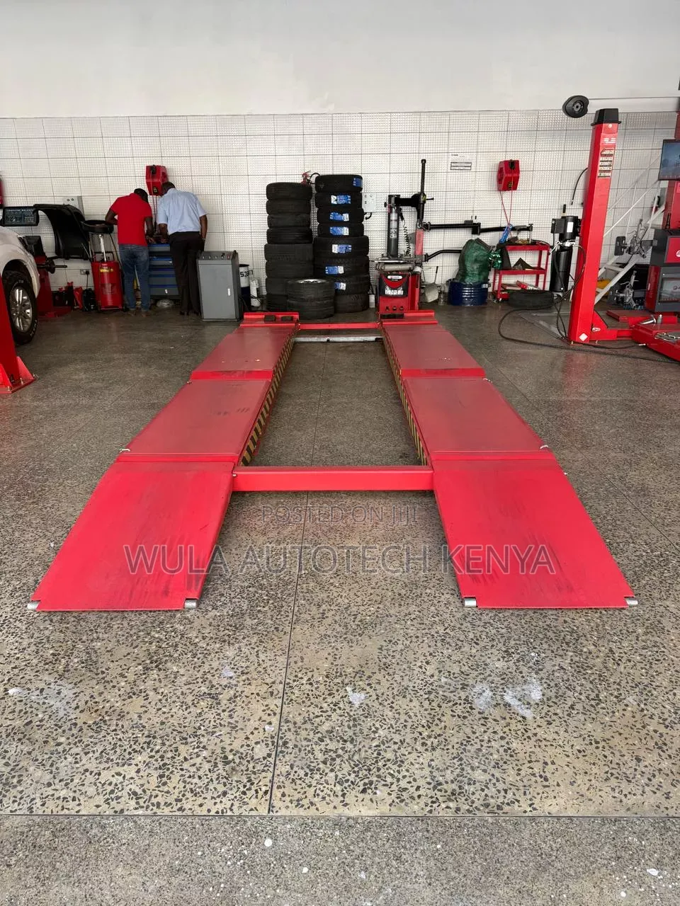Heavy Duty ,Service Centre Industrial Big Scissor Carlift Sunshine