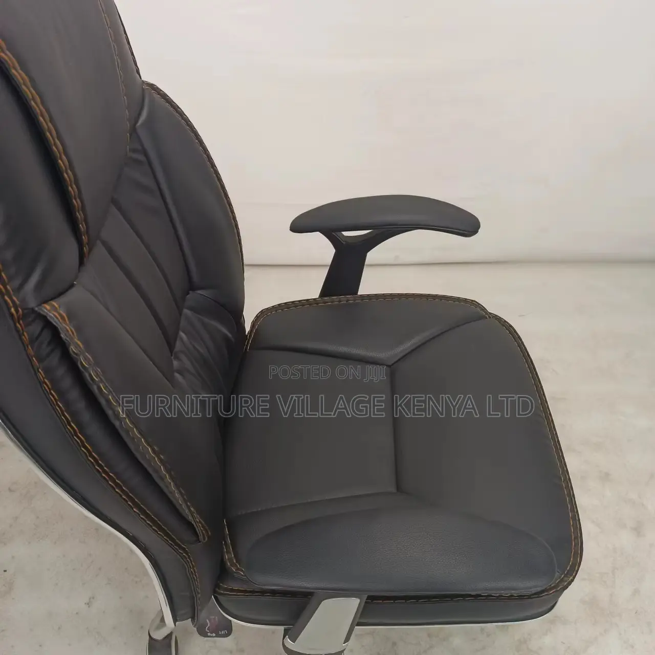 Revolving Executive Ergonomic Leather Chair