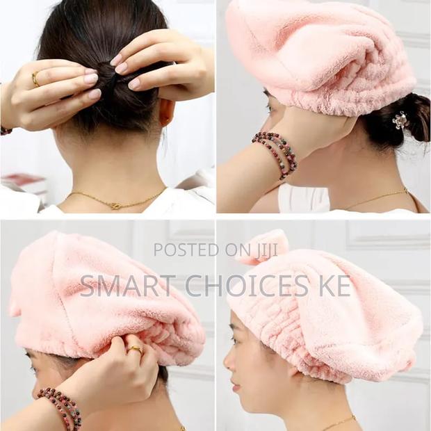Super Absorbent Quick Drying Hair Cap - thumbnail 3