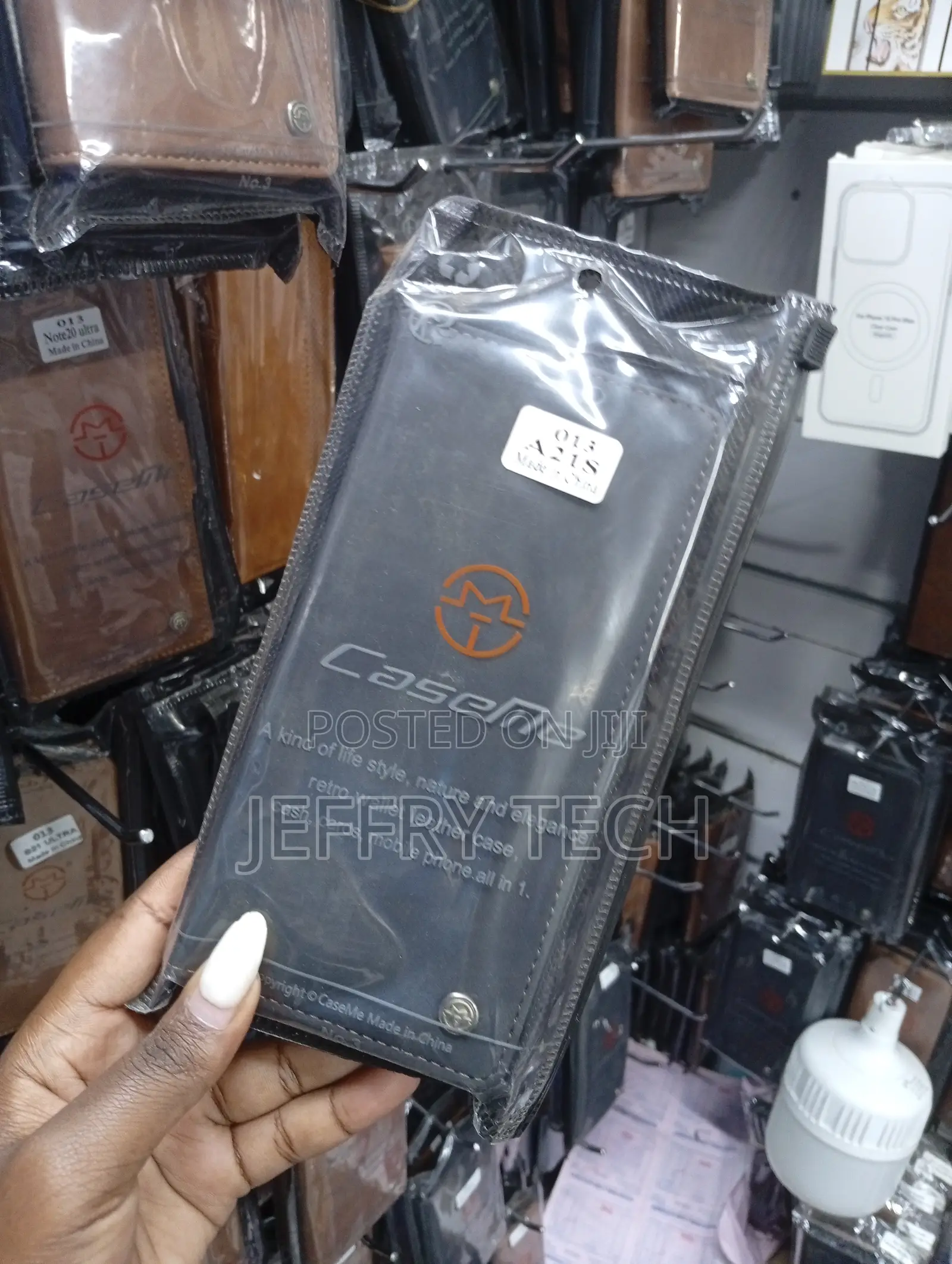 Samsung Galaxy A21s Zip-Lock Style Cover