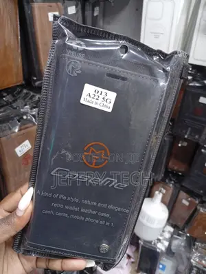 Samsung Galaxy A22 5g Black Caseme Leather Wallet Case