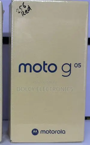New Motorola Moto G05 256 GB Red