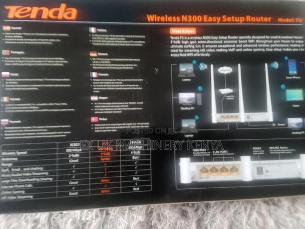 Tenda F3 Wireless Router - thumbnail 2