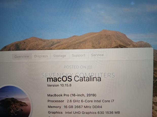 Laptop Apple MacBook Pro 2019 16GB Intel Core i7 SSD 512GB - thumbnail 3
