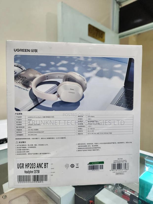 Ugreen Hitune Max5c Hybrid Active Noise Cancelling Headphones - thumbnail 2