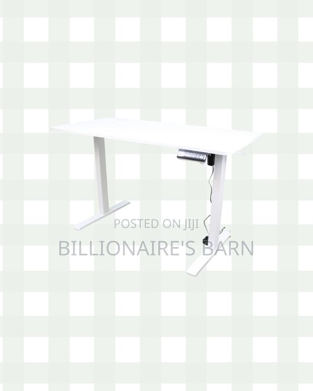Comfortable Single Split Full Electric Standing Desk Compact Workspace - thumbnail 2