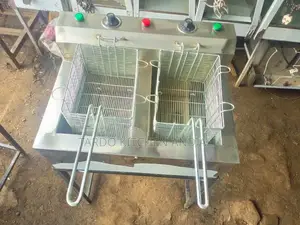 Commercial Double Frier Jiko
