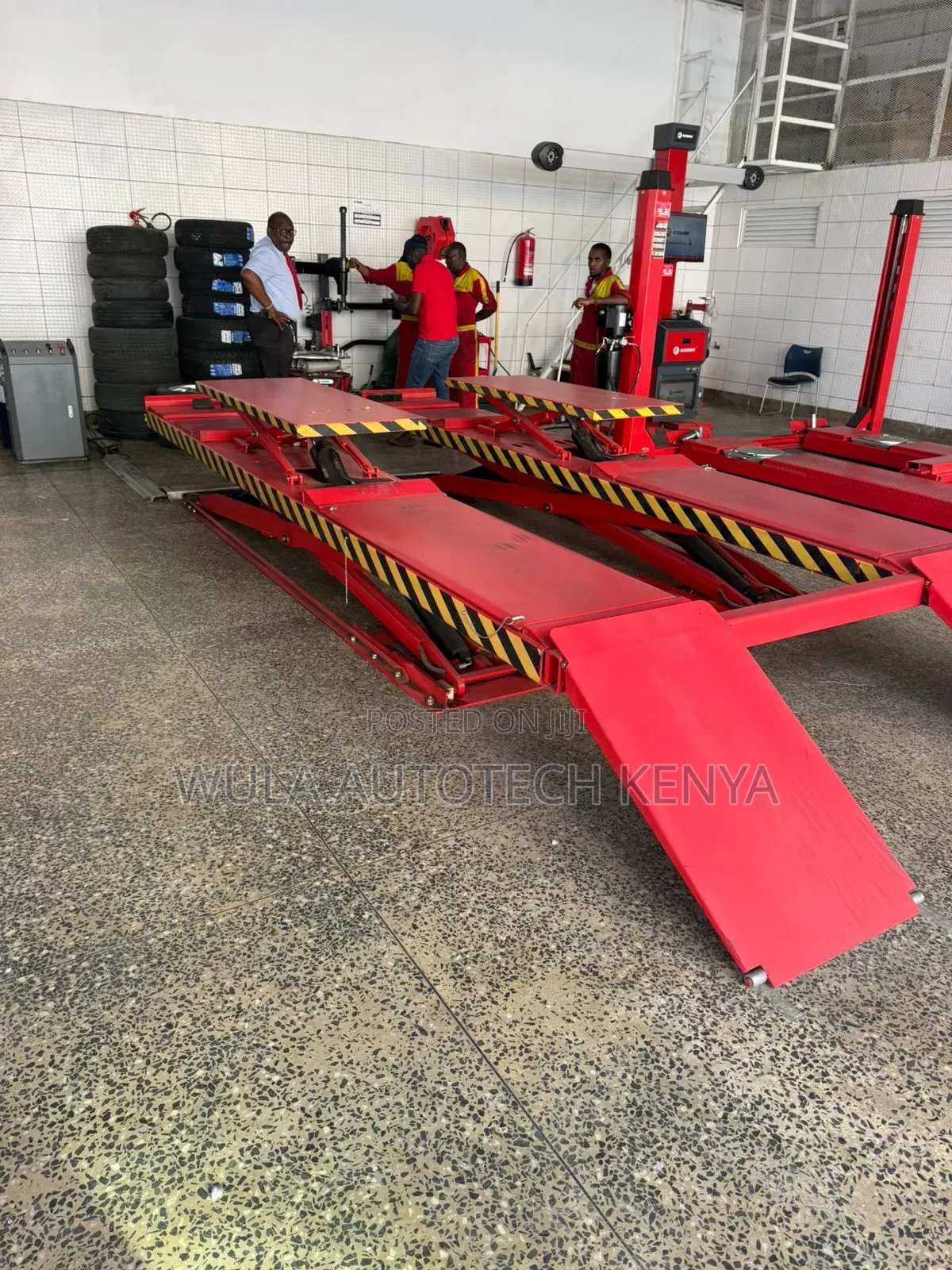 Heavy Duty Automotive Big Scissor Car Lifting Machine Sunshine