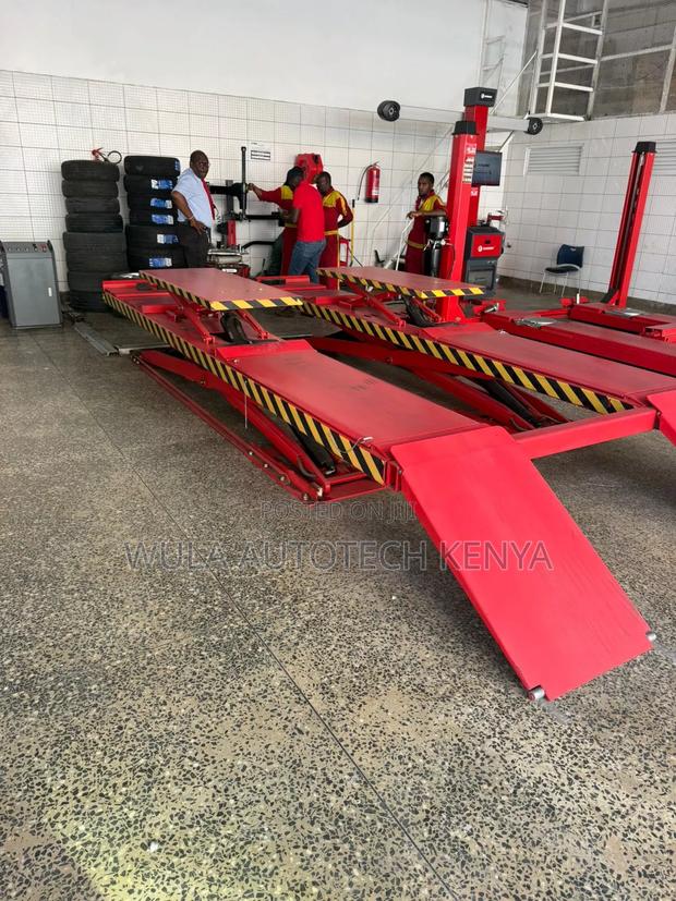 Heavy Duty Automotive Big Scissor Car Lifting Machine Sunshine - thumbnail 2