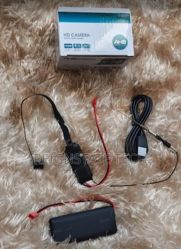 Hidden Wifi Spy Pinhole Camera With Audio