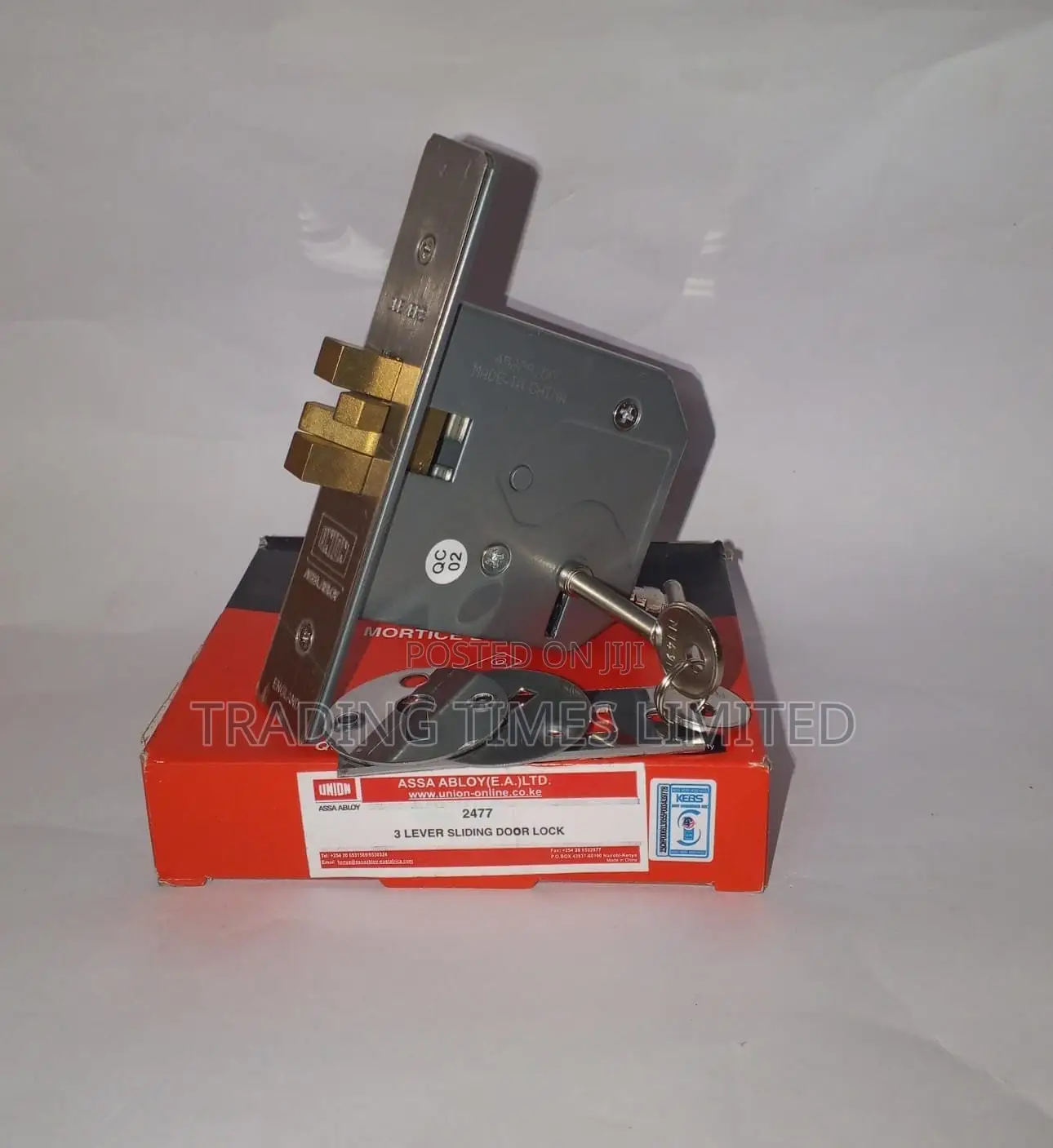 Union 3 Lever Heavy Duty Sliding Door