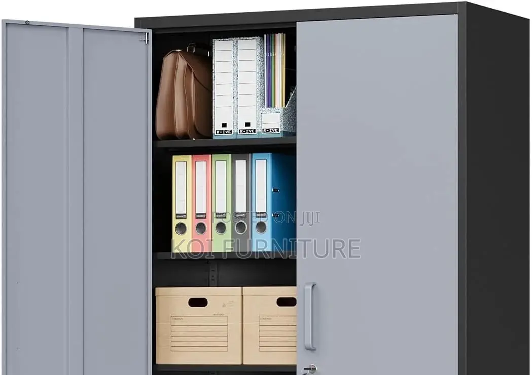Office Cabinet; Filing Cabinet With Adjustable Shelves