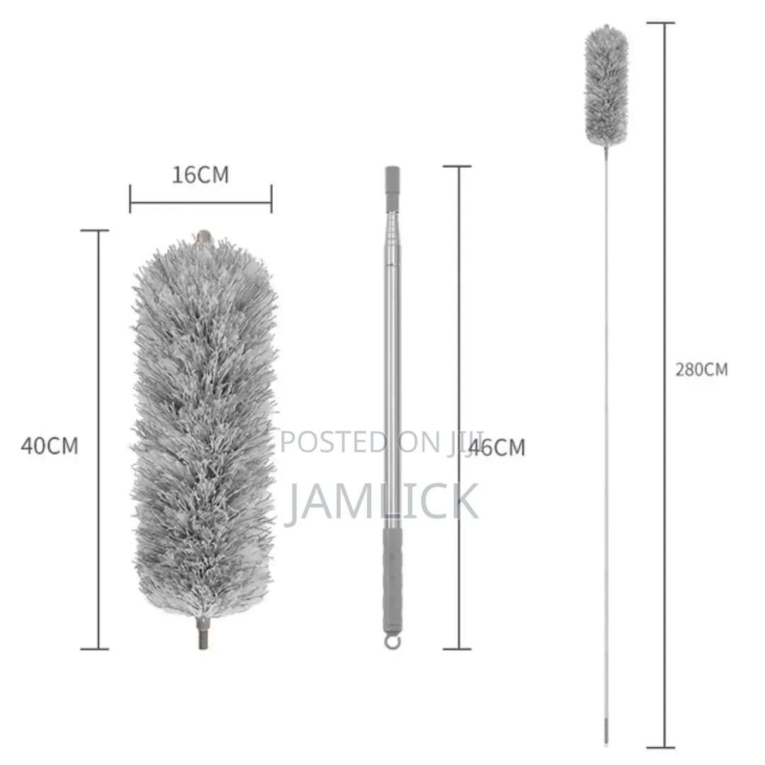 2.8m Telescopic Microfibre Duster – Extra Long - Ny