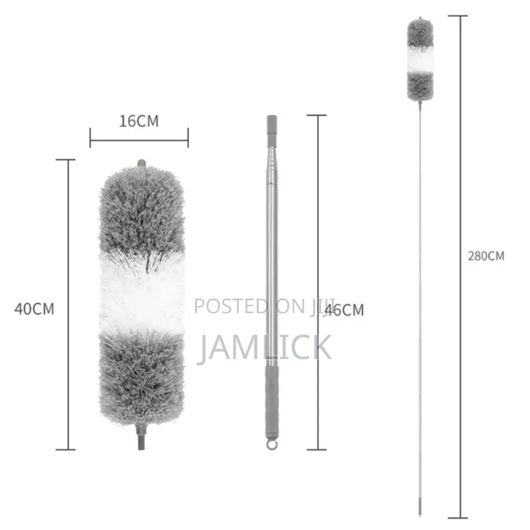 2.8m Telescopic Microfibre Duster – Extra Long - Ny