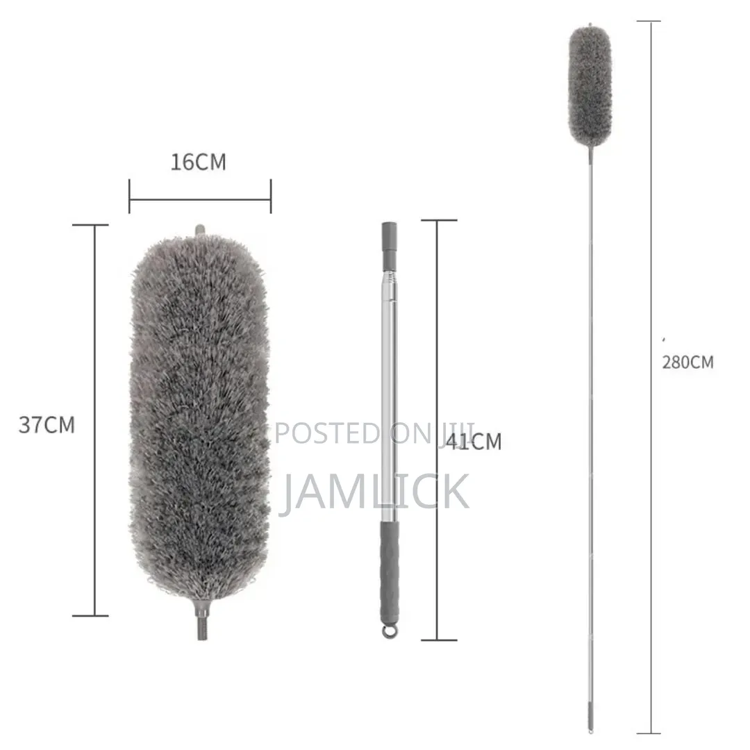2.8m Telescopic Microfibre Duster – Extra Long - Ny