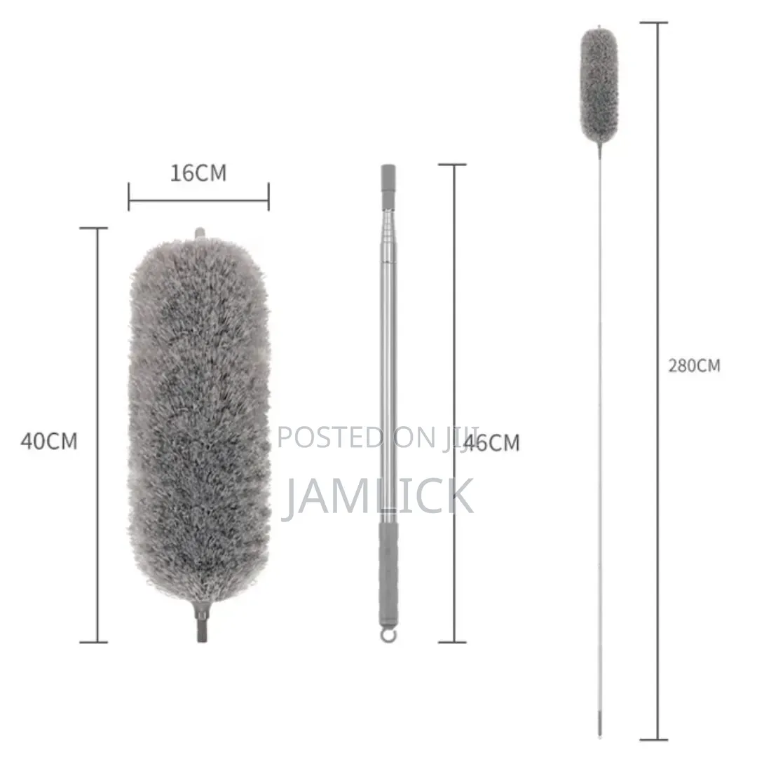 2.8m Telescopic Microfibre Duster – Extra Long - Ny