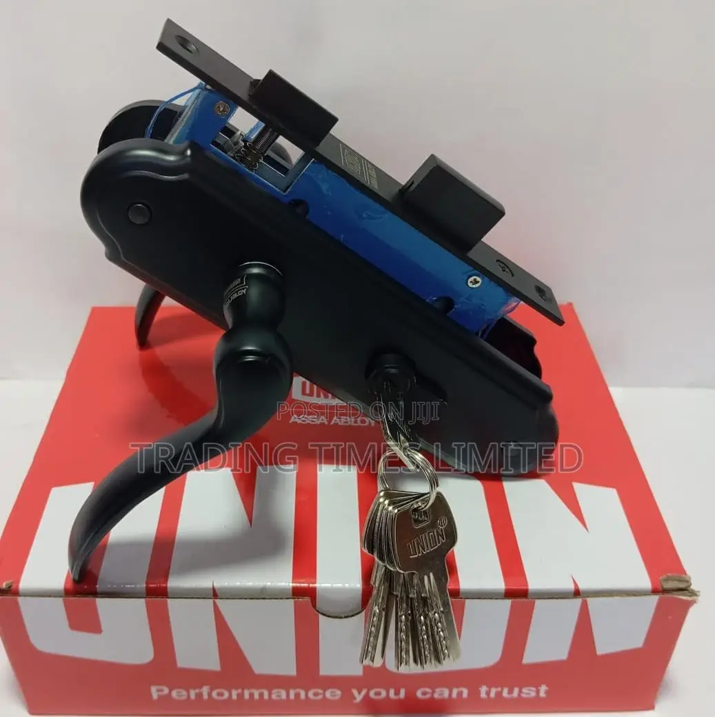 Union Cylinder Lock F-136 Black