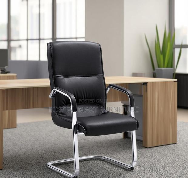 Office Chair;Full Leather Conference Office Chair - thumbnail 8