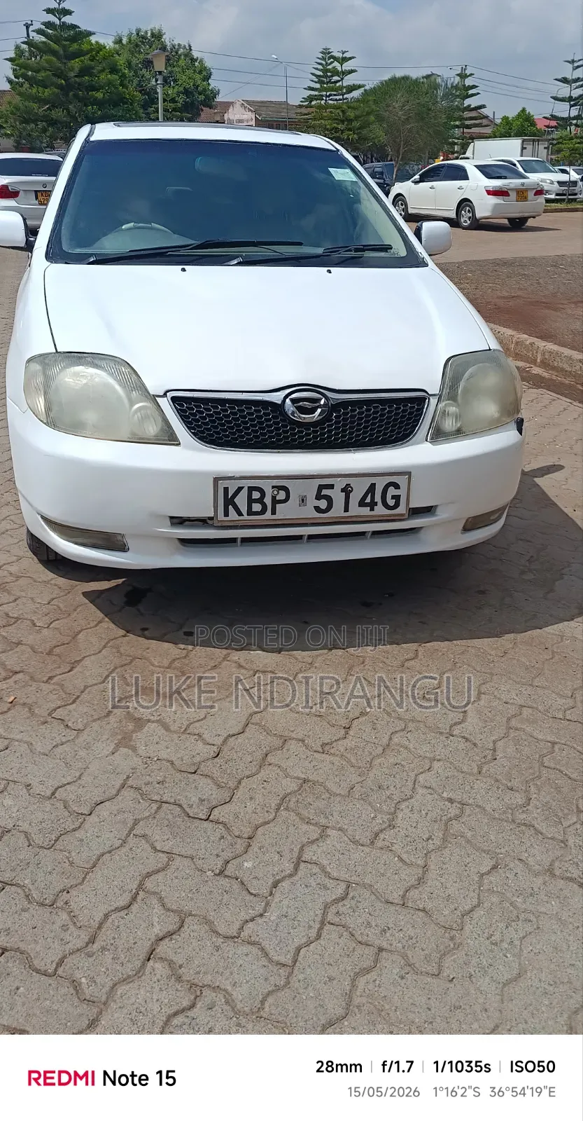 Toyota Corolla 2004 White