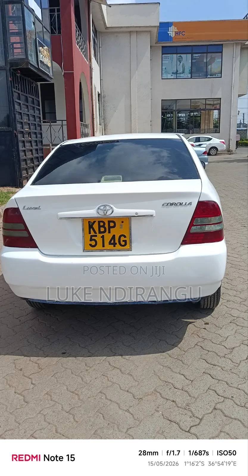 Toyota Corolla 2004 White