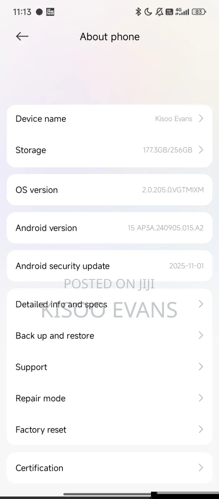 Xiaomi Redmi 14C 256 GB Blue