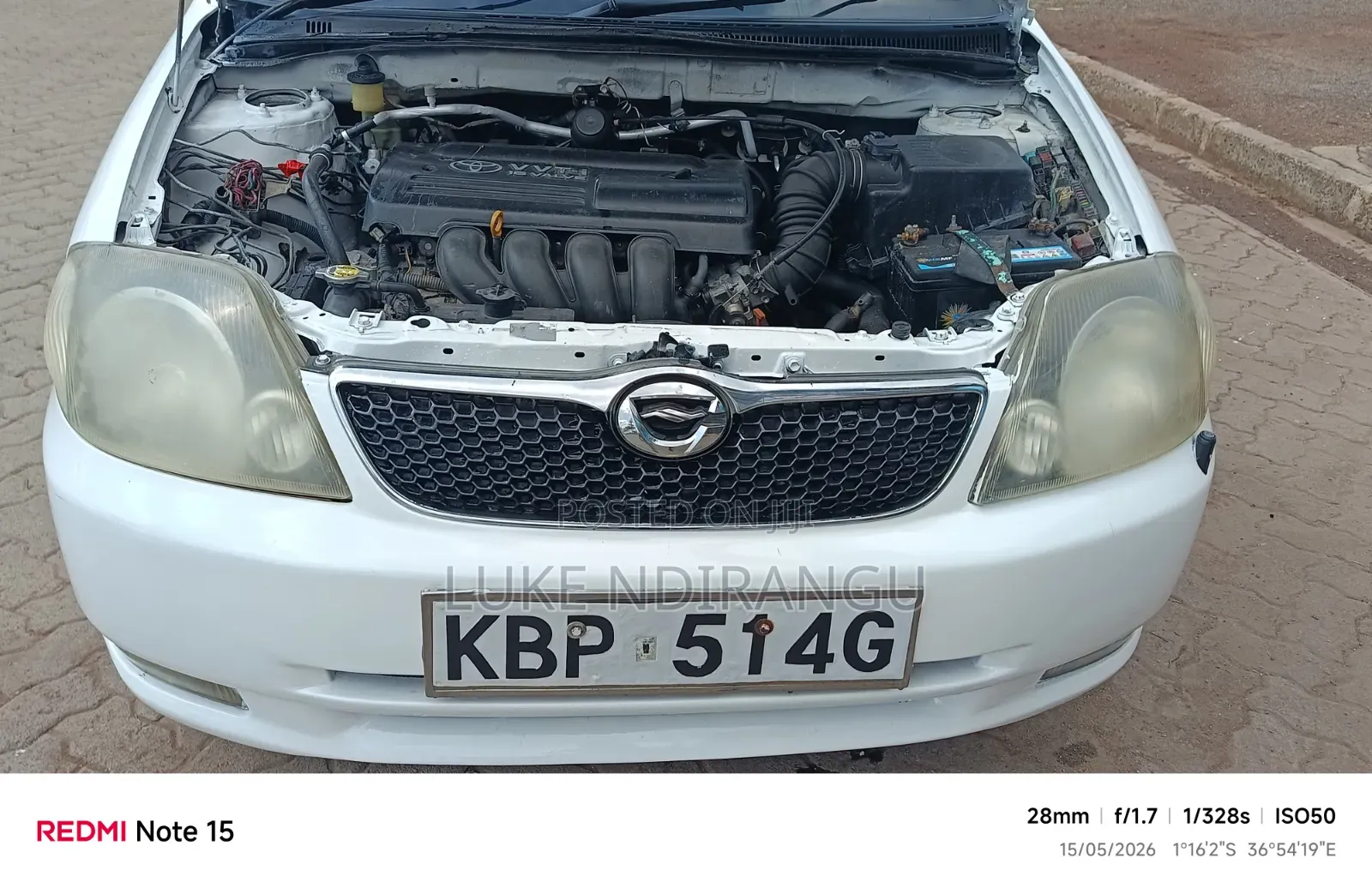 Toyota Corolla 2004 White