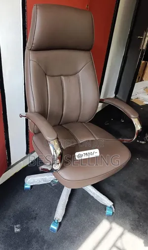 High Back Leathered Office Chair