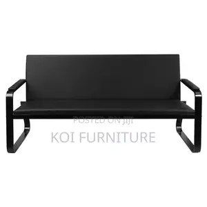 Office Sofa; 5 Seaters Executive Reception Meeting Leather Sofa Set