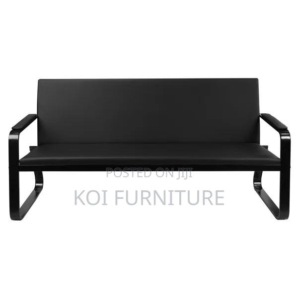 Office Sofa; 5 Seaters Executive Reception Meeting Leather Sofa Set - thumbnail 2