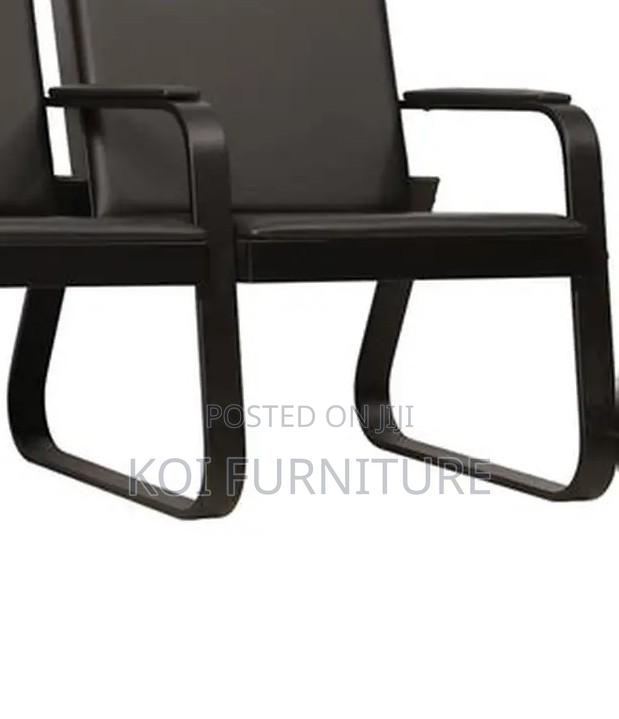 Office Sofa; 5 Seaters Executive Reception Meeting Leather Sofa Set - thumbnail 4