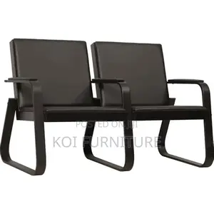 Office Sofa; 5 Seaters Executive Reception Meeting Leather Sofa Set