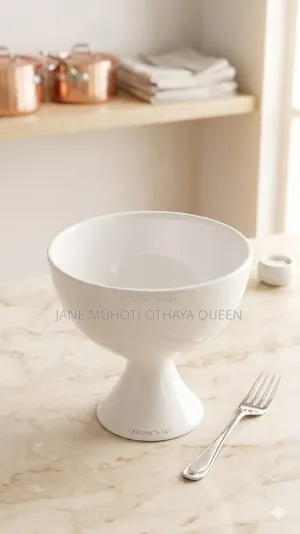 *Ceramic Bowl With Stand