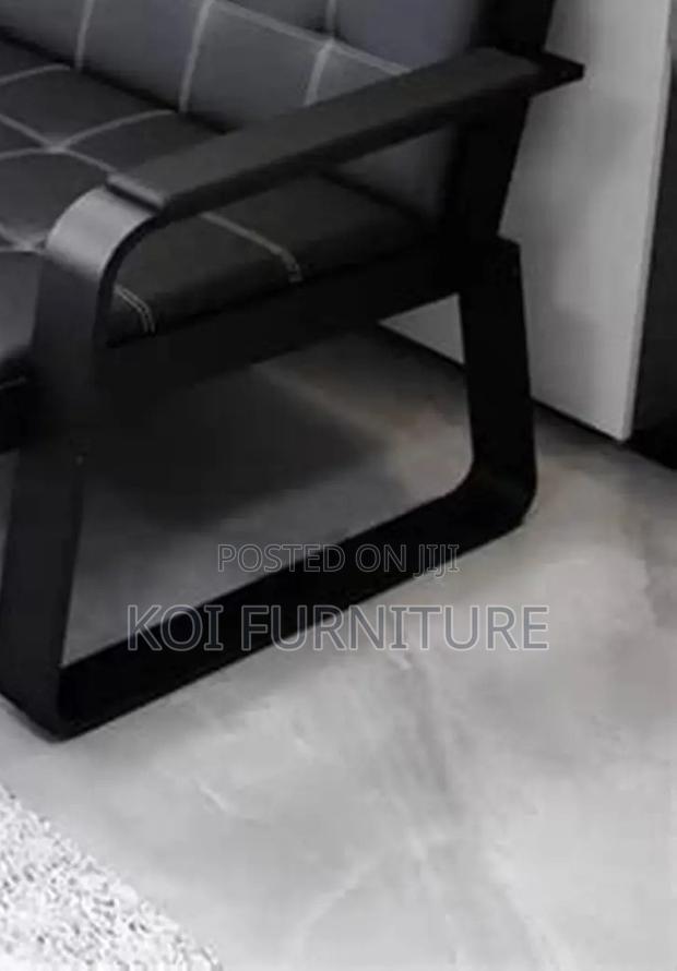 Office Sofa; 5 Seaters Executive Reception Meeting Leather Sofa Set - thumbnail 7
