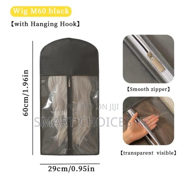 Wig Dust Storage Bag Reusable - thumbnail 3