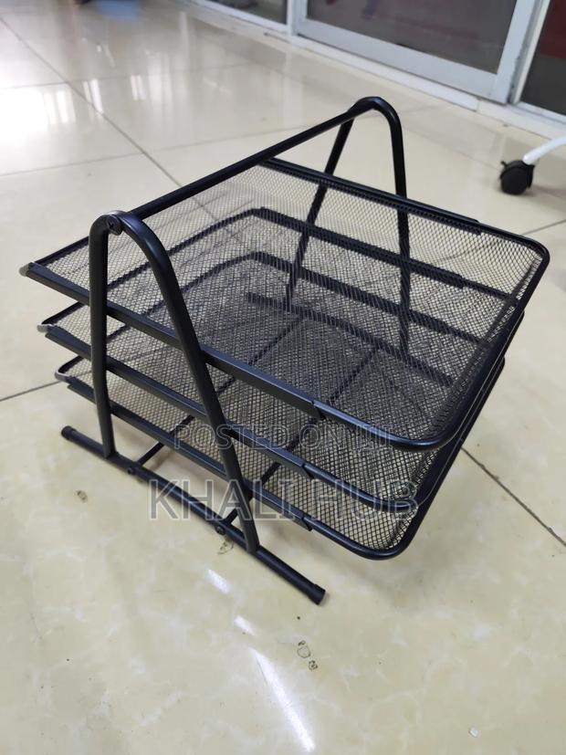 3 Tier Desk Organizer School Office File Tray Paper Organizer
