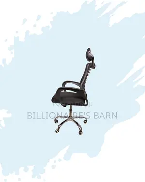 Secretarial Chair Adjustable Headrest Lumbar Support Direct From Store