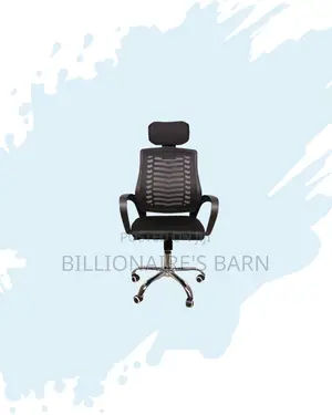 Secretarial Chair Adjustable Headrest Lumbar Support Direct From Store
