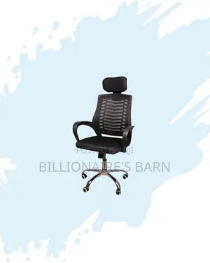 Secretarial Chair Adjustable Headrest Lumbar Support Direct From Store