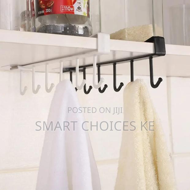  *New Arrivals* 
Undershelf Multipurpose Hooks Organiser - Black - thumbnail 5