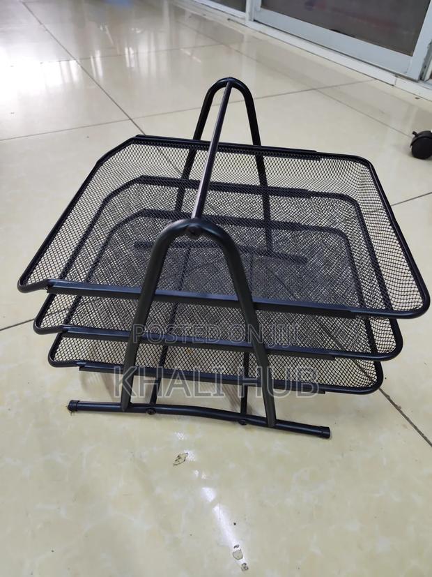 3 Tier Desk Organizer – School Office File Tray Nairobi