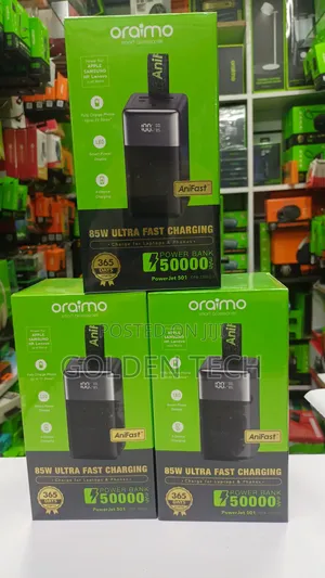Oraimo Powerjet 501 85w 50,000mah Ultra Fast Charging Power Bank