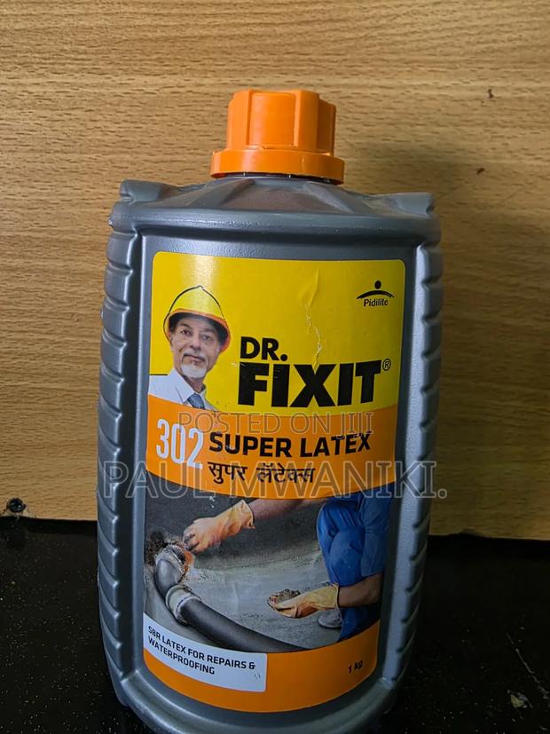 Fixit 302 Super Latex - SBR Waterproofing Repair Bonding Agent - thumbnail 2
