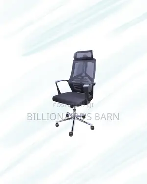 High Back Mesh Office Chair Headrest Lumbar Support Direct From Store