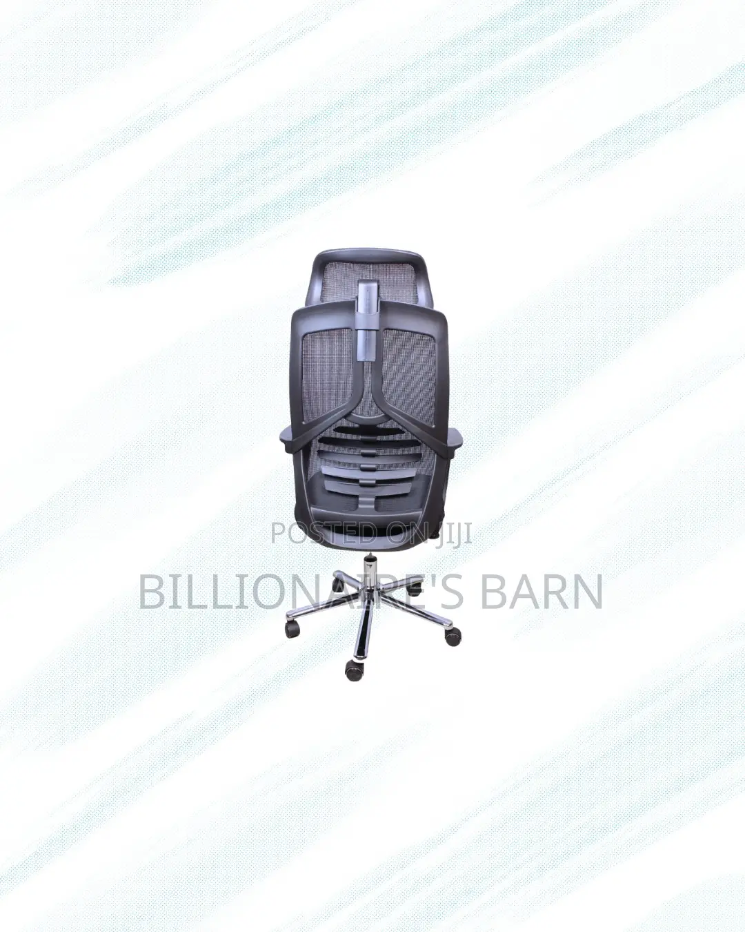High Back Mesh Office Chair Headrest Lumbar Support Direct From Store